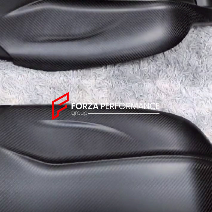 FR DESIGN DRY CARBON SEAT COVERS for ZEEKR 001