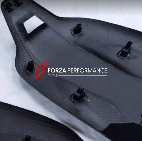 FR DESIGN DRY CARBON SEAT COVERS for ZEEKR 001
