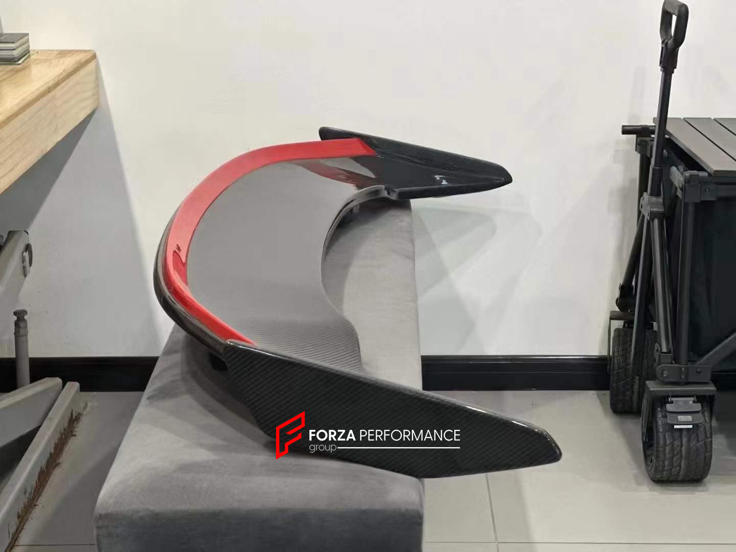 DRY CARBON REAR SPOILER for ZEEKR 001 | FR STYLE