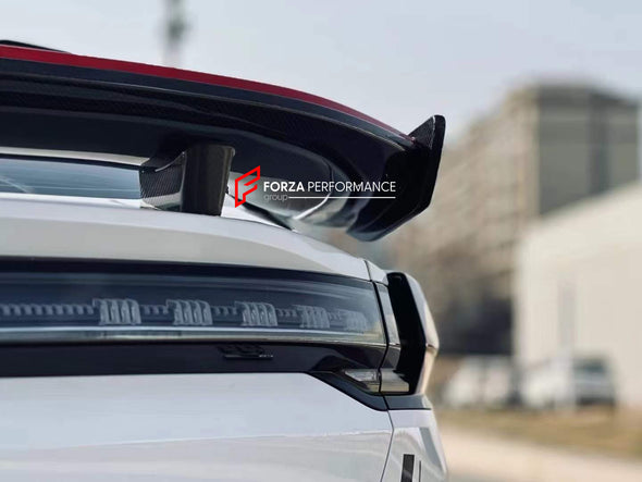 FR STYLE DRY CARBON REAR SPOILER for ZEEKR 001  Set includes: Rear Spoiler