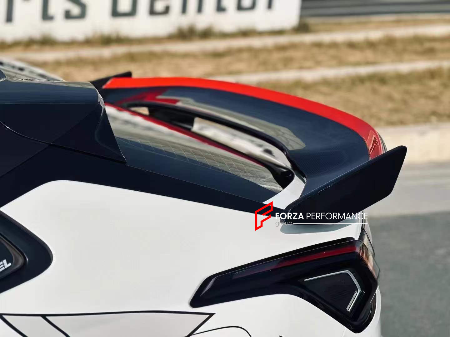 DRY CARBON REAR SPOILER for ZEEKR 001 | FR STYLE