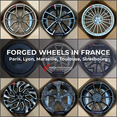 FORGED WHEELS RIMS CUSTOM MADE in FRANCE: PARIS, LYON, MARSEILLE, TOULOUSE, STRASBOURG