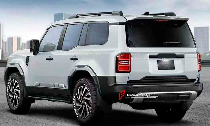 FRONT AND REAR BUMPER GUADRS for TOYOTA LAND CRUISER 250 LC 250 2024

Set includes:

Fron Bumper Guard
Rear Bumper Huard

Material: Plastic

Note: Professional installation is required.