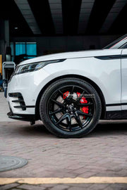 We manufacture premium quality carbon ceramic brakes discs rotors for LAND ROVER RANGE ROVER VELAR L560 2017 - 2023 in any size

Specification:

Authentic AP Racing CP8521 6 Pot Front Brake Calipers
Front disc: 410 mm, thickness 36 mm


Includes: brake disсs / rotors, brake pads, brackets for calipers, hoses.

BRAKE DISCS ROTORS CAN BE MADE FOR YOUR CAR IN ANY SIZE AND UPGRADED FROM IRON / STEEL DISCS TO CARBON CERAMIC

PLEASE INCLUDE YOUR CAR VIN, MODEL, YEAR AND WHEELS SIZE.

Note: Professional installati