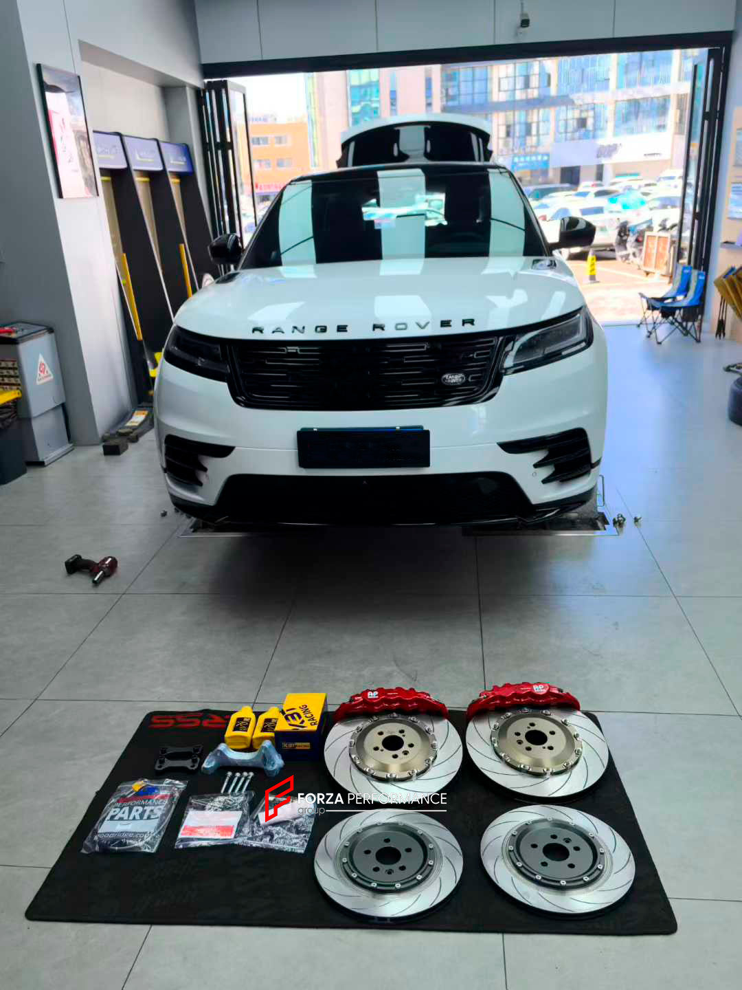 We manufacture premium quality carbon ceramic brakes discs rotors for LAND ROVER RANGE ROVER VELAR L560 2017 - 2023 in any size

Specification:

Authentic AP Racing CP8521 6 Pot Front Brake Calipers
Front disc: 410 mm, thickness 36 mm


Includes: brake disсs / rotors, brake pads, brackets for calipers, hoses.

BRAKE DISCS ROTORS CAN BE MADE FOR YOUR CAR IN ANY SIZE AND UPGRADED FROM IRON / STEEL DISCS TO CARBON CERAMIC

PLEASE INCLUDE YOUR CAR VIN, MODEL, YEAR AND WHEELS SIZE.

Note: Professional installati