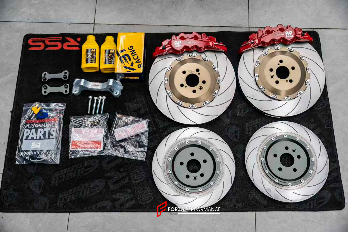 We manufacture premium quality carbon ceramic brakes discs rotors for LAND ROVER RANGE ROVER VELAR L560 2017 - 2023 in any size

Specification:

Authentic AP Racing CP8521 6 Pot Front Brake Calipers
Front disc: 410 mm, thickness 36 mm


Includes: brake disсs / rotors, brake pads, brackets for calipers, hoses.

BRAKE DISCS ROTORS CAN BE MADE FOR YOUR CAR IN ANY SIZE AND UPGRADED FROM IRON / STEEL DISCS TO CARBON CERAMIC

PLEASE INCLUDE YOUR CAR VIN, MODEL, YEAR AND WHEELS SIZE.

Note: Professional installati