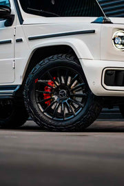 We manufacture premium quality carbon ceramic brakes discs rotors for MERCEDES BENZ G CLASS G500 G550 G350 G450D W465 2024+ in any size

Specification:

Authentic AP Racing CP8520 6 Pot Front Brake Calipers
Front disc: 390 mm, thickness 36 mm


Includes: brake disсs / rotors, brake pads, brackets for calipers, hoses.

BRAKE DISCS ROTORS CAN BE MADE FOR YOUR CAR IN ANY SIZE AND UPGRADED FROM IRON / STEEL DISCS TO CARBON CERAMIC

PLEASE INCLUDE YOUR CAR VIN, MODEL, YEAR AND WHEELS SIZE.

Note: Professional in