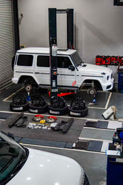 We manufacture premium quality carbon ceramic brakes discs rotors for MERCEDES BENZ G CLASS G500 G550 G350 G450D W465 2024+ in any size

Specification:

Authentic AP Racing CP8520 6 Pot Front Brake Calipers
Front disc: 390 mm, thickness 36 mm


Includes: brake disсs / rotors, brake pads, brackets for calipers, hoses.

BRAKE DISCS ROTORS CAN BE MADE FOR YOUR CAR IN ANY SIZE AND UPGRADED FROM IRON / STEEL DISCS TO CARBON CERAMIC

PLEASE INCLUDE YOUR CAR VIN, MODEL, YEAR AND WHEELS SIZE.

Note: Professional in