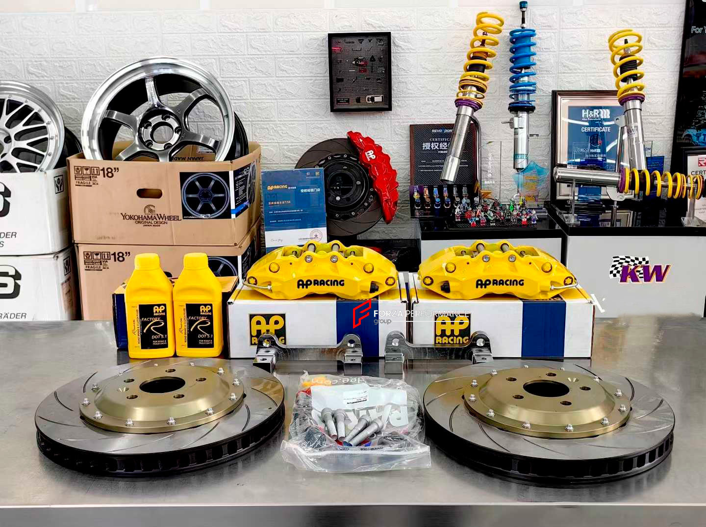 We manufacture premium quality carbon ceramic brakes discs rotors for VOLKSWAGEN GOLF GTI MK8 CD1 2020+ in any size

Specification:

Authentic AP Racing CP9040 6 Pot Front Brake Calipers
Front disc: 355 mm, thickness 32 mm


Includes: brake disсs / rotors, brake pads, brackets for calipers, hoses.

BRAKE DISCS ROTORS CAN BE MADE FOR YOUR CAR IN ANY SIZE AND UPGRADED FROM IRON / STEEL DISCS TO CARBON CERAMIC

PLEASE INCLUDE YOUR CAR VIN, MODEL, YEAR AND WHEELS SIZE.

Note: Professional installation required.