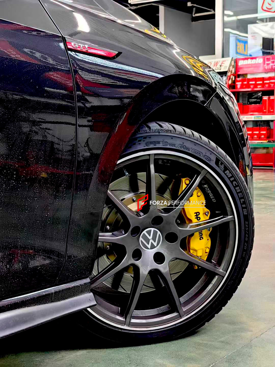 We manufacture premium quality carbon ceramic brakes discs rotors for VOLKSWAGEN GOLF GTI MK8 CD1 2020+ in any size

Specification:

Authentic AP Racing CP9040 6 Pot Front Brake Calipers
Front disc: 355 mm, thickness 32 mm


Includes: brake disсs / rotors, brake pads, brackets for calipers, hoses.

BRAKE DISCS ROTORS CAN BE MADE FOR YOUR CAR IN ANY SIZE AND UPGRADED FROM IRON / STEEL DISCS TO CARBON CERAMIC

PLEASE INCLUDE YOUR CAR VIN, MODEL, YEAR AND WHEELS SIZE.

Note: Professional installation required.