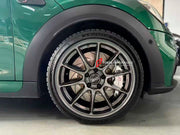FRONT BIG BRAKE KIT BBK for MINI COOPER S F56 2021 - 2024

Forza Performance Group offers various types of big brake kits, all types of aftermarket brake calipers, as well as genuine original brands of all types, such as AP Racing, Brembo, Akebono, AMG, M Performance, Audi, Porsche, Lamborghini, Toyota TRD, etc.

Current set includes:

2x Authentic AP Racing CP9540 4 Pot Front Brake Calipers

2x Electric Parking Brake
2x Front Brake Discs 355 mm

2x Brake Caliper Adapters
2x Brake Pads


PLEASE INCLUDE YOUR