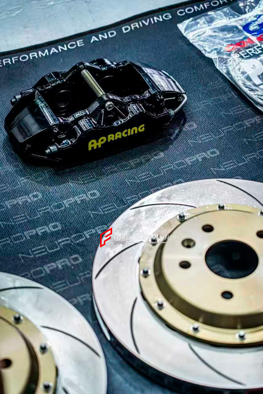 FRONT BIG BRAKE KIT BBK for VOLKSWAGEN GOLF MK7 5G 280TSI R LINE 2017 - 2020

Forza Performance Group offers various types of big brake kits, all types of aftermarket brake calipers, as well as genuine original brands of all types, such as AP Racing, Brembo, Akebono, AMG, M Performance, Audi, Porsche, Lamborghini, Toyota TRD, etc.

Current set includes:

2x Authentic AP Racing CP9200 4 Pot Front Brake Calipers

2x Front Brake Discs 390 mm

2x Brake Caliper Adapters
2x Brake Pads


PLEASE INCLUDE YOUR VIN, M