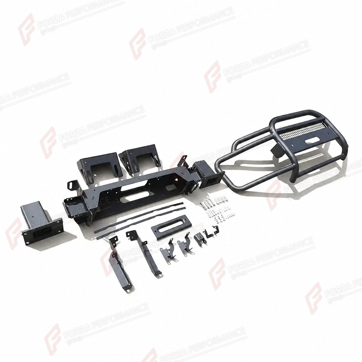 FRONT BULL BAR for LAND ROVER DEFENDER 90 110 130 L663 2020+
Set includes:

Front Bull Bar

NOTE: Professional installation is required.