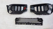 FRONT BUMPER AIR VENTS with MESH W465 for MERCEDES BENZ G CLASS W464 2018 - 2024



Set includes:

Front Bumper Air Vents
Front Bumper Mesh

Material: Plastic

NOTE: Professional installation is required