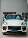 FRONT BUMPER and LED HEADLIGHTS for PORSCHE CAYENNE E2 92A 2010 - 2014 UPGRADE to E3 9YA 2023+

Set includes:
Front bumper
Headlights

Material: Plastic PP

NOTE: Professional installation is required

Payment ►
Visa

Mastercard

PayPal with a credit card (add 4.4% at checkout)
Payoneer
Cryptocurrency
Shipment ►
By express DHL/UPS/TNT/FedEx
To the local international airport
Special line by air
Special line by the sea
To Europe and the UK by train

Please let us know which shipping option you prefer.