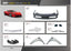 FRONT BUMPER AND SIDE FENDERS for FERRARI 458  Set includes:  Front Bumper (813 674 00) Bumper Beam (312857/312858) Head Lamp Lens Head Lamp Washer Cover (82763610/82763510) Bumper Grille (81368500/81368400) Inner Fender (82911600/82911500) Fender (82761611/82761711)