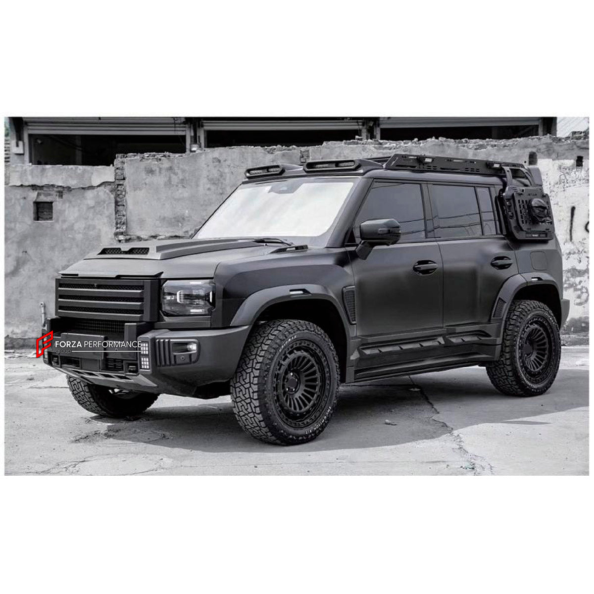 FRONT BUMPER ASSEMBLY for JETOUR T2 TRAVELLER 2024+

Set includes:
Front Bumper Assembly
Front Grille

Material: Plastic

NOTE: Professional installation is required.