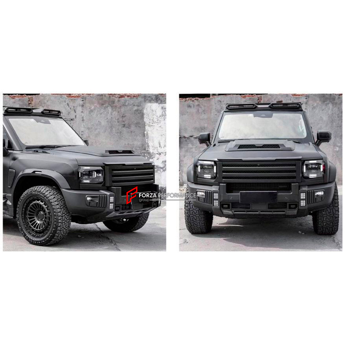 FRONT BUMPER ASSEMBLY for JETOUR T2 TRAVELLER 2024+

Set includes:
Front Bumper Assembly
Front Grille

Material: Plastic

NOTE: Professional installation is required.