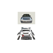 FRONT BUMPER ASSEMBLY for Land Rover Range Rover Vogue 2023+
Set includes:

Front Bumper Assembly
Material: Plastic

NOTE: Professional installation is required.