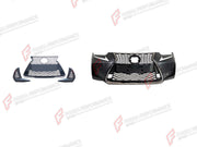 FRONT BUMPER ASSEMBLY for LEXUS IS250 FACELIFT 2016 - 2022 FORZA PERFORMANCE custom fit F-Sport Style

Set includes:
Front Bumper Assembly
Front Grille

Material: Plastic

NOTE: Professional installation is required.