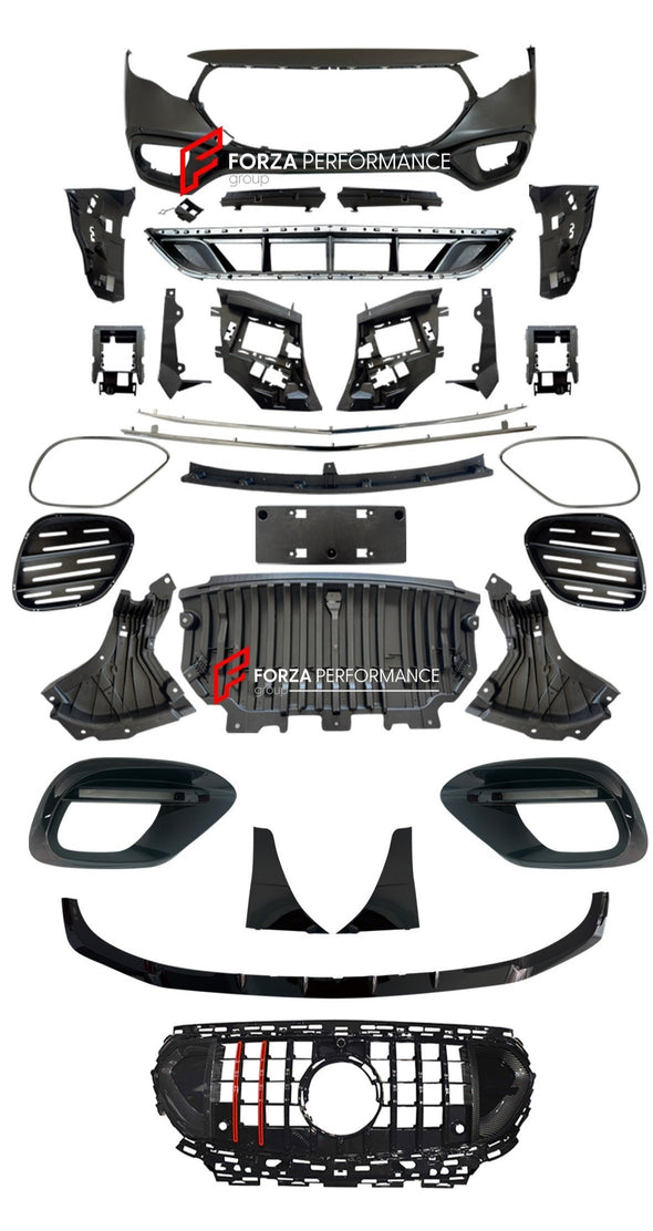 FRONT BUMPER ASSEMBLY for MERCEDES BENZ E CLASS W214 2023+

Set includes:

Front Lip
Front Bumper
Front Grille


Each part of this kit can be sent separately. Please contact us if you need a specific part.

Material: Plastic

NOTE:&nbsp;Professional installation is required

Payment ►
Visa

Mastercard

PayPal with a credit card (add 4.4% at checkout)
Payoneer
Cryptocurrency
Shipment ►
By express DHL/UPS/TNT/FedEx
To the local international airport
Special line by air
Special line by the sea
To Europe and th