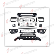 FRONT BUMPER ASSEMBLY for MERCEDES-BENZ G-CLASS W465 2024+

Set includes:
Front Bumper Assembly
Front Grille

Material: Plastic

NOTE: Professional installation is required.