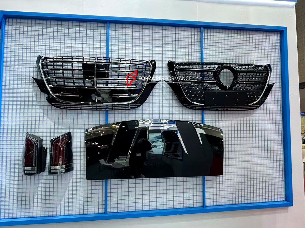 FRONT BUMPER GRILLE TAIL LIGHTS for MERCEDES BENZ V CLASS W447 FACELIF