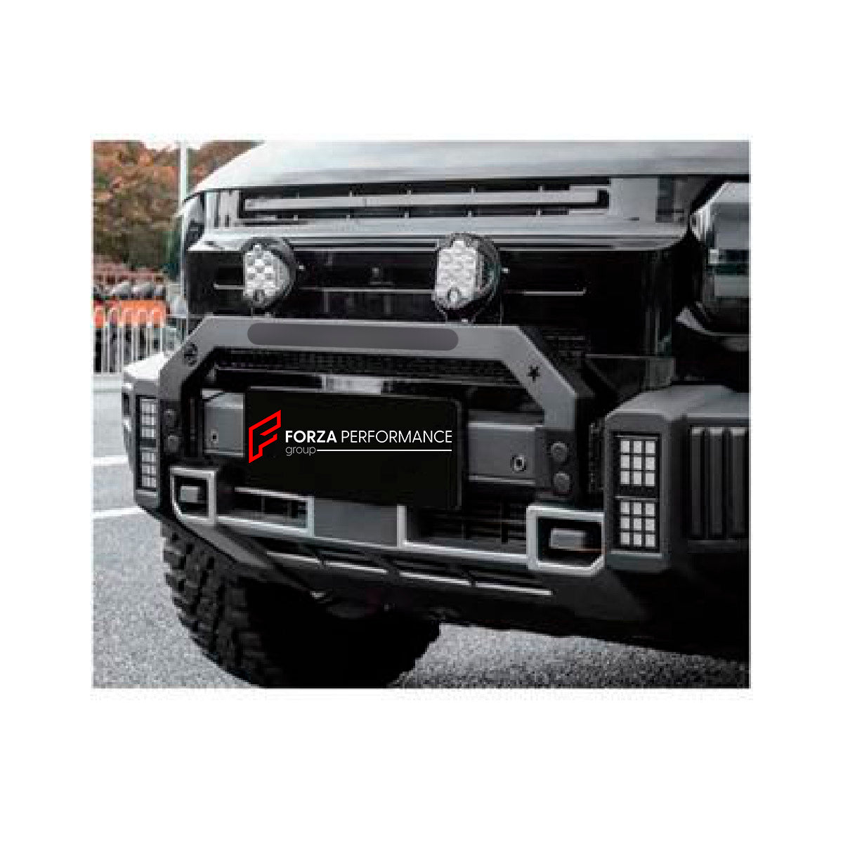FRONT BUMPER BULL BAR for Jetour T2 Traveller 2024+
Set includes:

Front Bumper Bull Bar
Material: Plastic, Stainless Steel, Aluminium

NOTE: Professional installation is required.