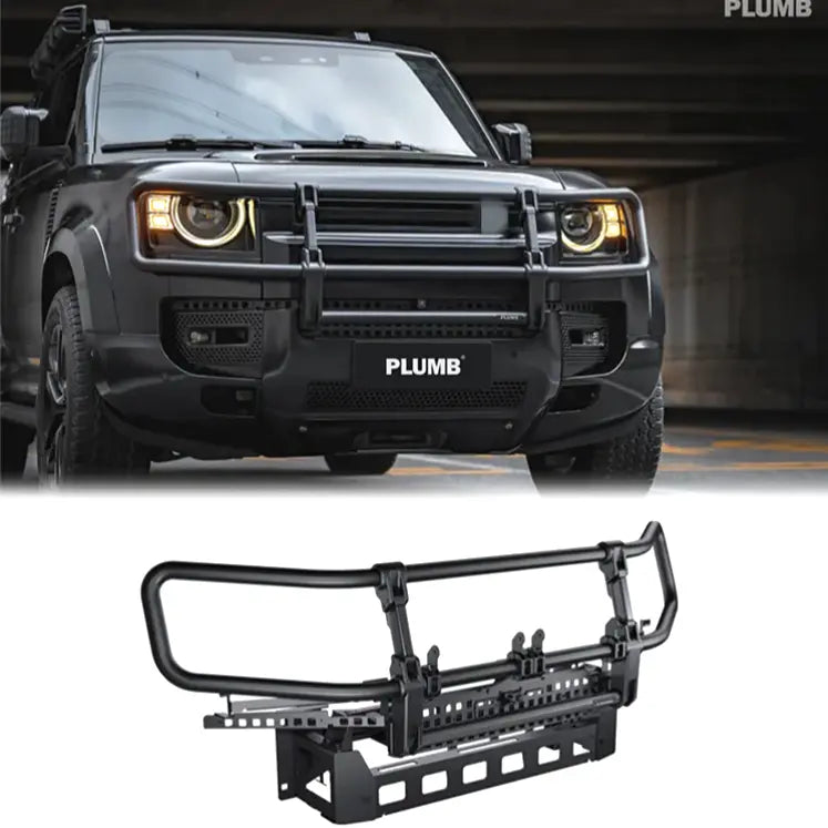 PLUMB FRONT BUMPER BULL BAR for LAND ROVER DEFENDER 90 110 130 L663 2019+

Set includes:

Bull Bar

Material: Aluminium Alloy

Note: Professional installation is required.

Why “Contact Us for Pricing”?

We don’t display fixed prices because our goal is to offer you the most competitive deal possible. Product costs often decrease over time, and by requesting a quote, you’ll receive our most up-to-date price on market.

SECURED PAYMENT METHODS
PayPal (+4.4% fee)
Visa / Mastercard / American Express (through 