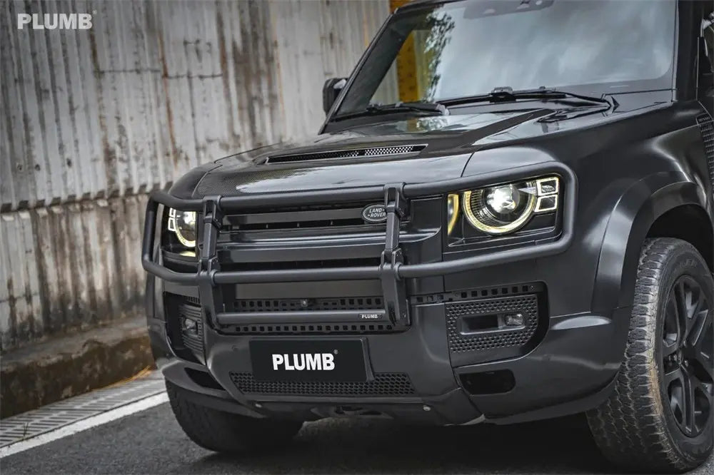 PLUMB FRONT BUMPER BULL BAR for LAND ROVER DEFENDER 90 110 130 L663 2019+

Set includes:

Bull Bar

Material: Aluminium Alloy

Note: Professional installation is required.

Why “Contact Us for Pricing”?

We don’t display fixed prices because our goal is to offer you the most competitive deal possible. Product costs often decrease over time, and by requesting a quote, you’ll receive our most up-to-date price on market.

SECURED PAYMENT METHODS
PayPal (+4.4% fee)
Visa / Mastercard / American Express (through 