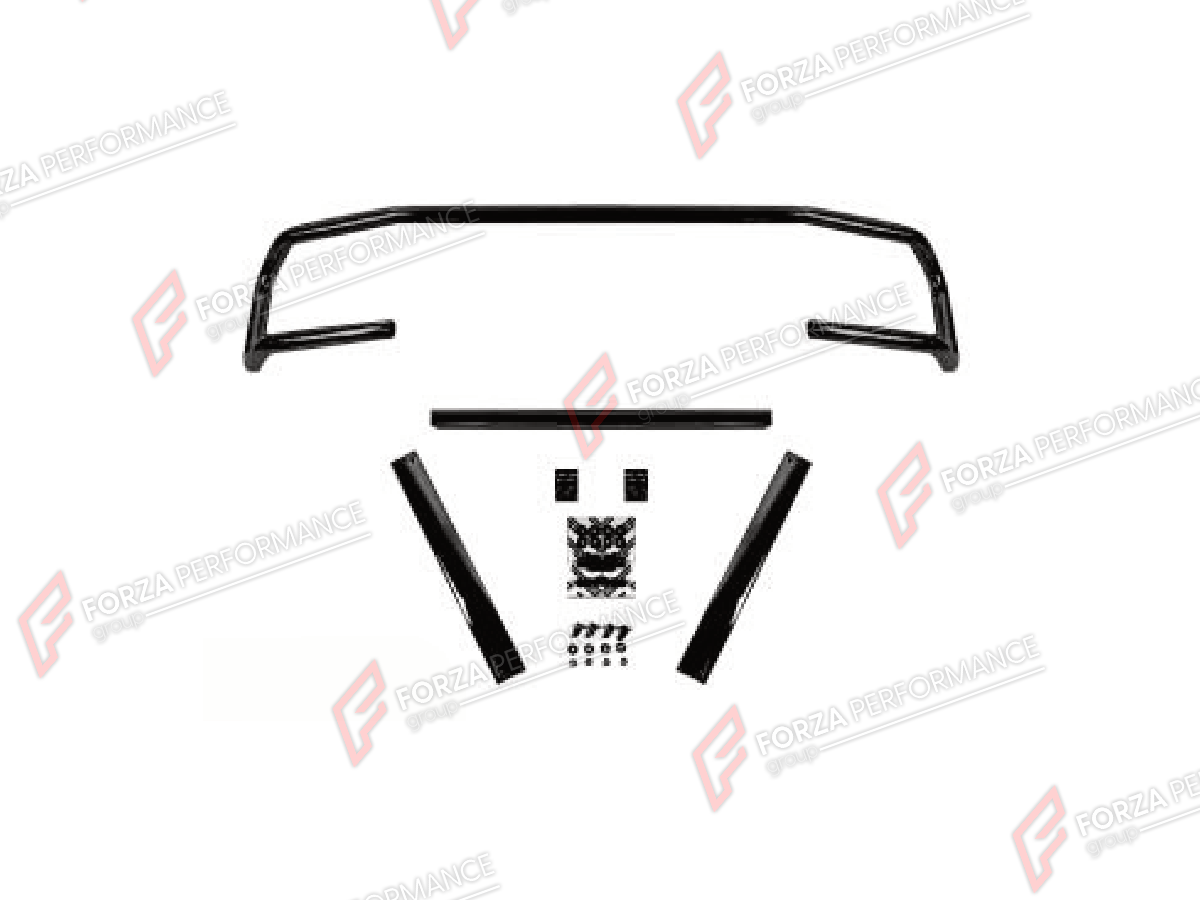 FRONT BUMPER BULL BAR for MERCEDES-BENZ G-CLASS W463 2008 - 2018

Set includes:
Front Bumper Bull Bar

Material: Plastic

NOTE: Professional installation is required.
