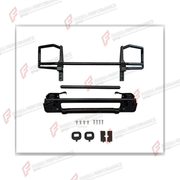 FRONT BUMPER BULL BAR for MERCEDES-BENZ G-CLASS W464 2018 - 2024

Set includes:
Front Bumper Bull Bar

Material: Plastic, Stainless Steel, Aluminium

NOTE: Professional installation is required.