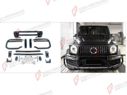 FRONT BUMPER BULL BAR for MERCEDES-BENZ G-CLASS W464 G63 2019 - 2024

Set includes:
Front Bumper Bull Bar

Material: Iron

NOTE: Professional installation is required.