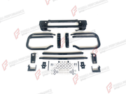 FRONT BUMPER BULL BAR for MERCEDES-BENZ G-CLASS W464 G63 2019 - 2024

Set includes:
Front Bumper Bull Bar

Material: Iron

NOTE: Professional installation is required.