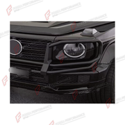 FRONT BUMPER BULL BAR for Mercedes-Benz G-Class W464 G500 G350 2019 - 2024
Set includes:

Front Bumper Bull Bar
Material: Plastic, Stainless Steel, Aluminium

NOTE: Professional installation is required.