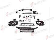 FRONT BUMPER BULL BAR for Mercedes-Benz G-Class W465 G63 2025+
Set includes:

Front Bumper Bull Bar
Material: Plastic, Stainless Steel, Aluminium

NOTE: Professional installation is required.