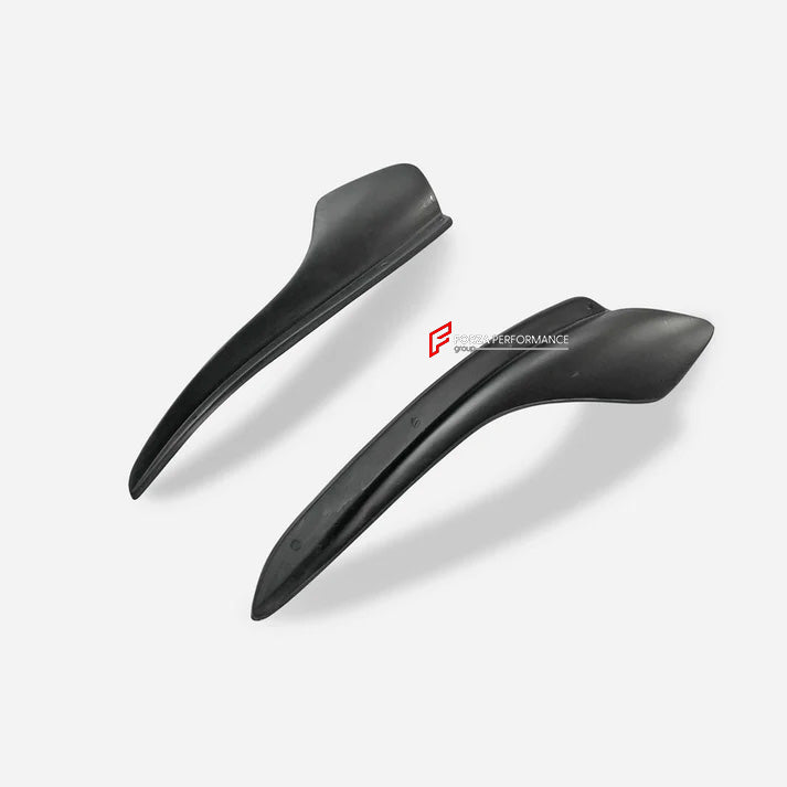 FRONT BUMPER CANARDS for PORSCHE CAYMAN 987.2 2009 - 2013
Set includes:

Front Bumper Canards
Material: Fiberglass

NOTE: Professional installation is required.

Why “Contact Us for Pricing”?
We don’t display fixed prices because our goal is to offer you the most competitive deal possible. Product costs often decrease over time, and by requesting a quote, you’ll receive our most up-to-date price on market.

SECURED PAYMENT METHODS 
PayPal (+4.4% fee)
Visa / Mastercard / American Express (through PayPal)
Ban