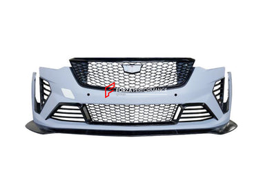 FRONT BUMPER CT4 BLACK WING STYLE REAR DIFFUSER CT4 V STYLE FOR CADILLAC CT4 2020+