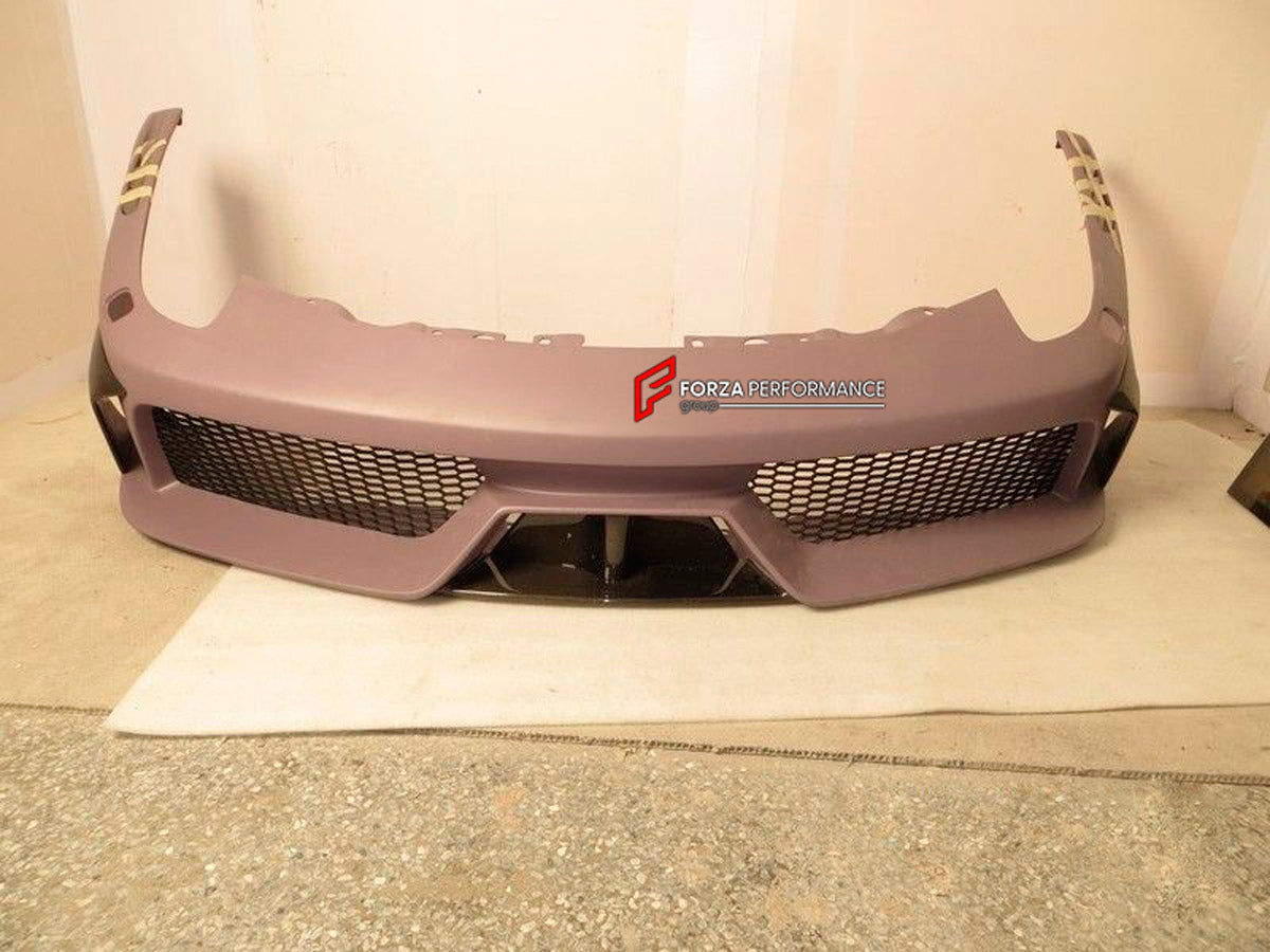 Front Bumper for Ferrari 458 Italia Spider
Set includes:

Front Bumper
NOTE: Professional installation is required.
