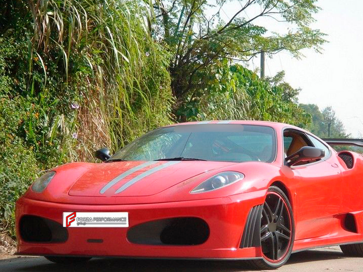 Front Bumper for Ferrari F430
Set includes:

Front Bumper
NOTE: Professional installation is required.
