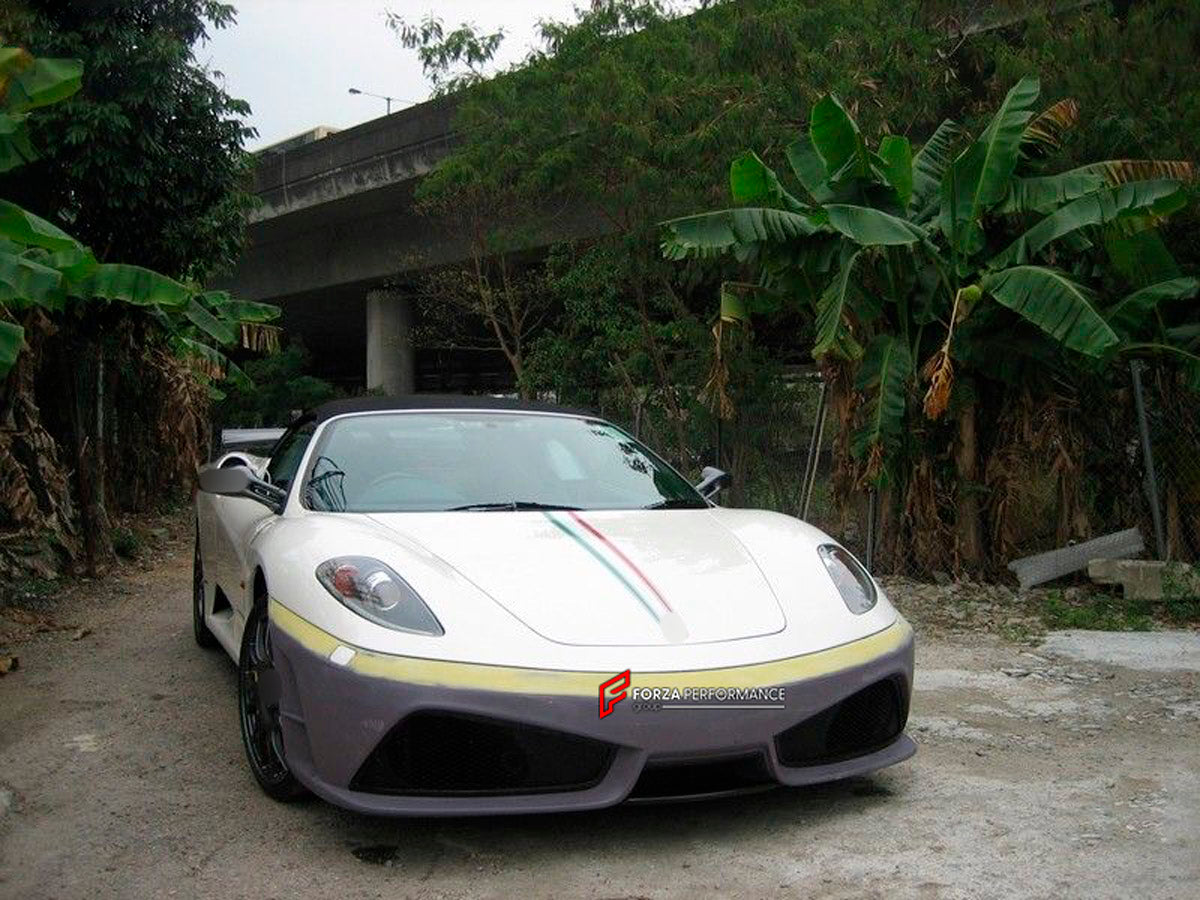 Front Bumper for Ferrari F430
Set includes:

Front Bumper
NOTE: Professional installation is required.