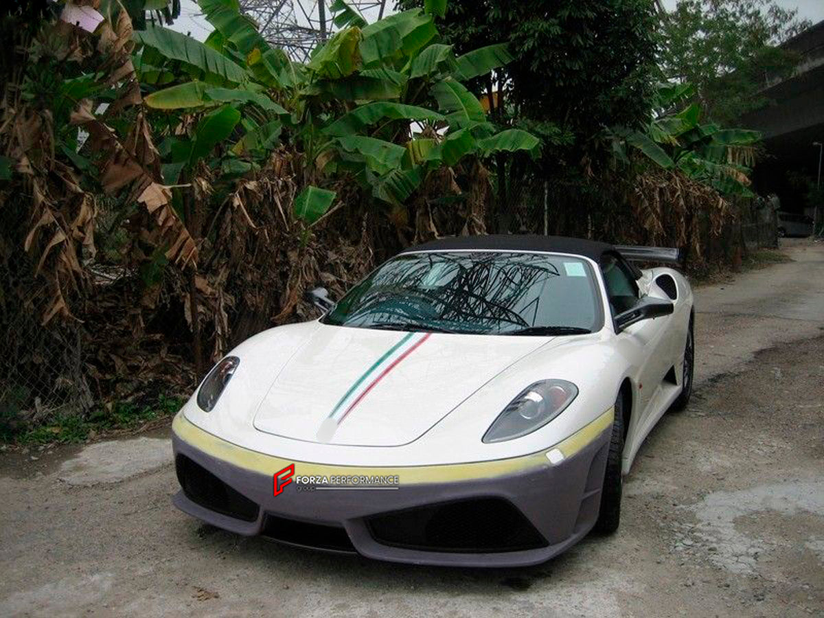 Front Bumper for Ferrari F430
Set includes:

Front Bumper
NOTE: Professional installation is required.