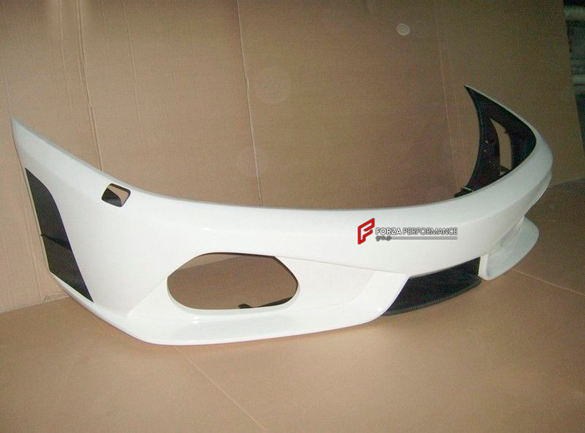 Front Bumper for Ferrari F430
Set includes:

Front Bumper
NOTE: Professional installation is required.