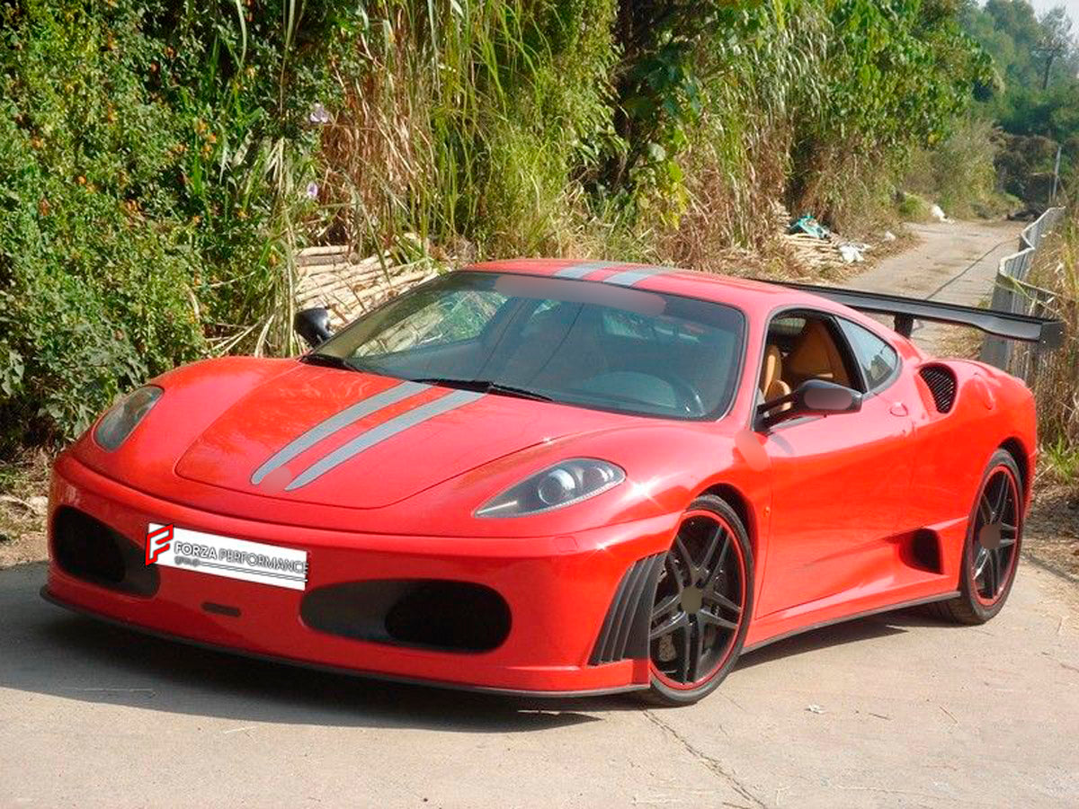 Front Bumper for Ferrari F430
Set includes:

Front Bumper
NOTE: Professional installation is required.