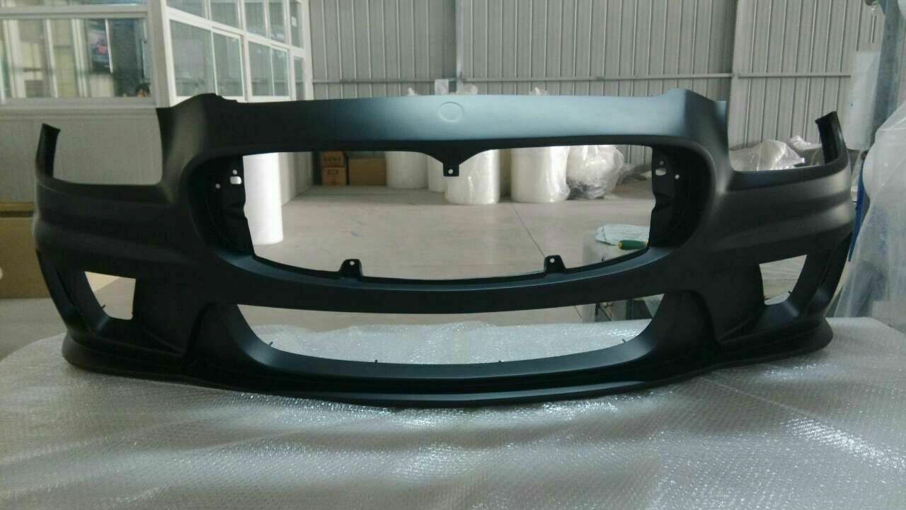 FIBERGLASS FRONT BUMPER for MASERATI QUATTROPORTE M139 2003 - 2007 FORZA PERFORMANCE Custom Fit WALD STYLE