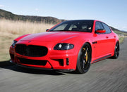 FIBERGLASS FRONT BUMPER for MASERATI QUATTROPORTE M139 2003 - 2007 FORZA PERFORMANCE Custom Fit WALD STYLE
