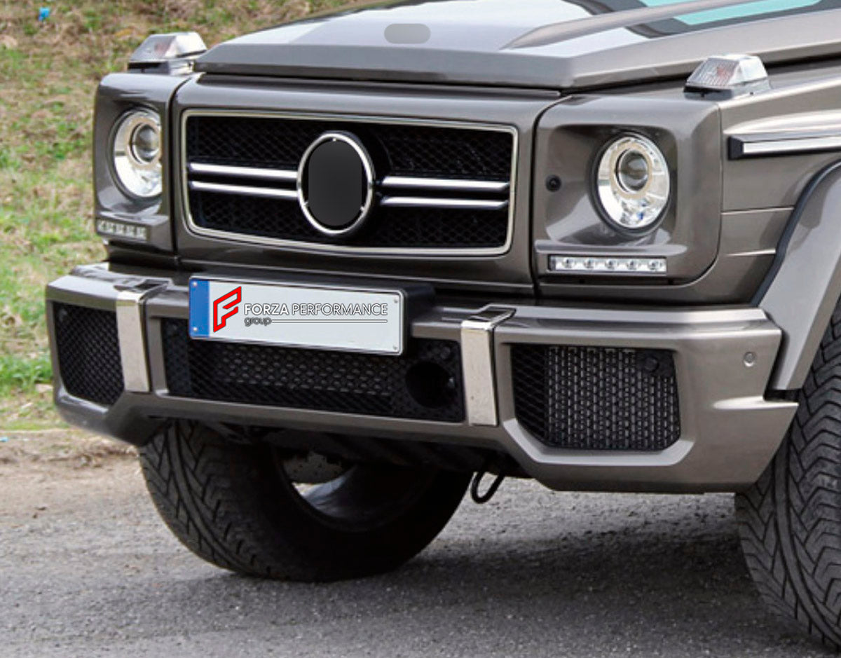 FRONT BUMPER for MERCEDES-BENZ G-CLASS W463 G63 2008 - 2018

Set includes:
Front Bumper

Material: Plastic

NOTE: Professional installation is required.