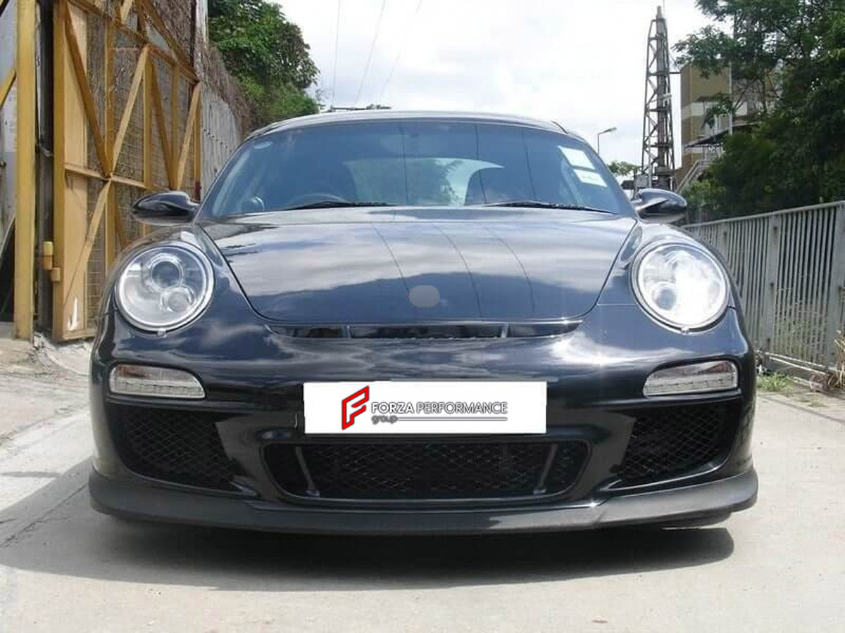 FRONT BUMPER for Porsche 911 997 GT3 RS 2004 - 2013
Set includes:

Front Bumper
Material: Fiberglass

NOTE: Professional installation is required.