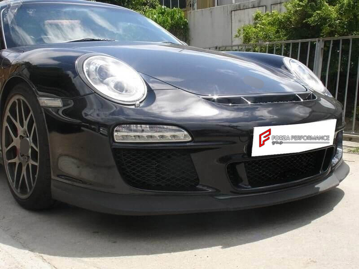 FRONT BUMPER for Porsche 911 997 GT3 RS 2004 - 2013
Set includes:

Front Bumper
Material: Fiberglass

NOTE: Professional installation is required.