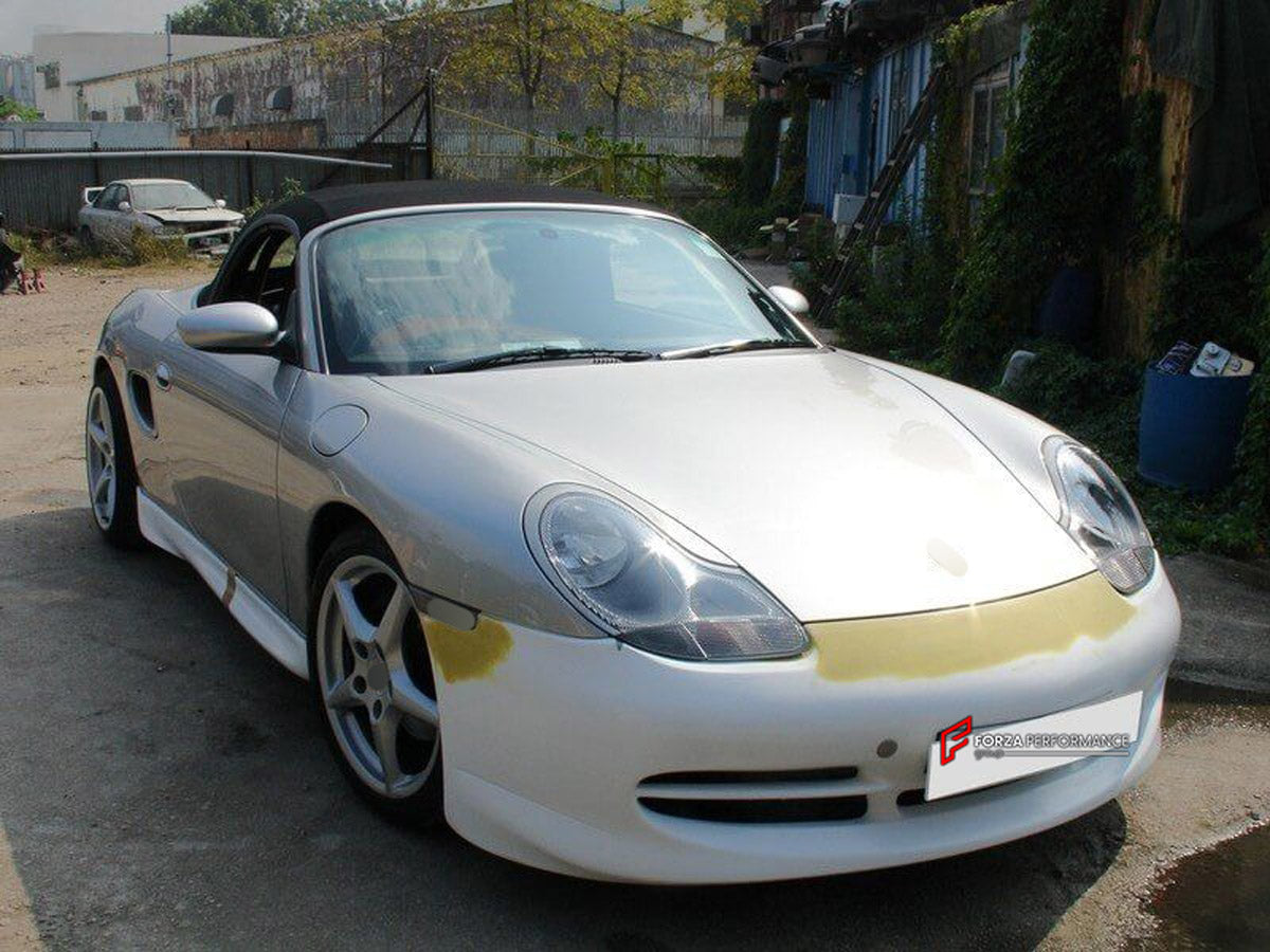 FRONT BUMPER for PORSCHE BOXSTER 986 FORZA PERFORMANCE custom fit BOXSTER 986 GT3 Style
Set includes:

Front Bumper
NOTE: Professional installation is required.